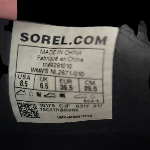 Sorel Black Booties- 8.5 - Picture 5 of 5